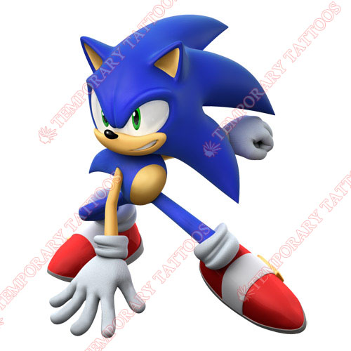 Sonic the Hedgehog Customize Temporary Tattoos Stickers NO.5342